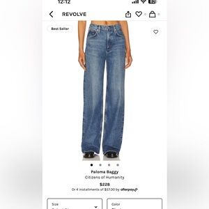 Citizens Paloma - never worn! The softest jeans you will find.